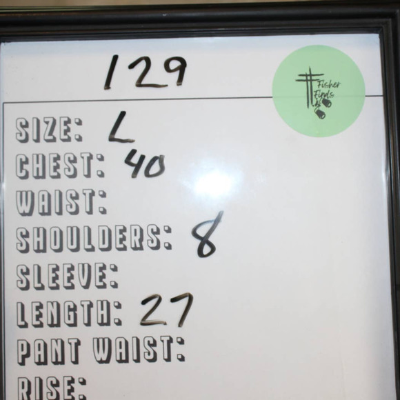 Dress Barn Women's Large Black/ White Feather Print Blouse - Picture 6 of 6